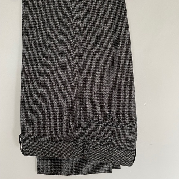 TROUSERS  Wide  Leg (2 pairs HOUNDS TOOTH + GREY  ) . size 12 - Picture 1 of 14